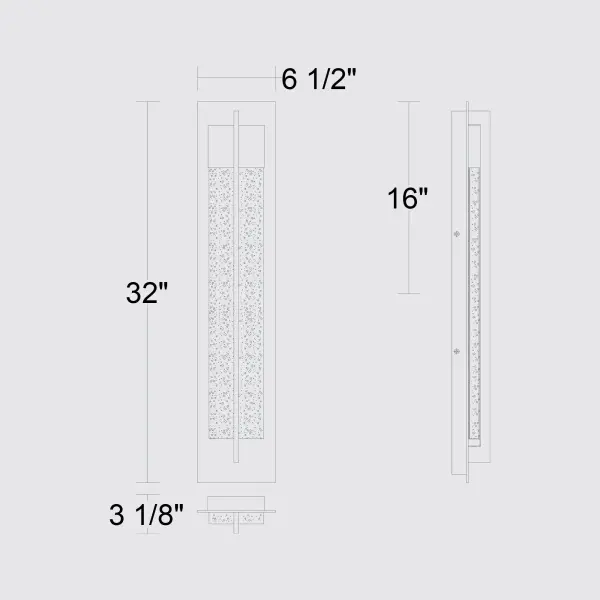 Luxurious Crystal Wall Sconce for Indoor & Outdoor Elegance - Image 7