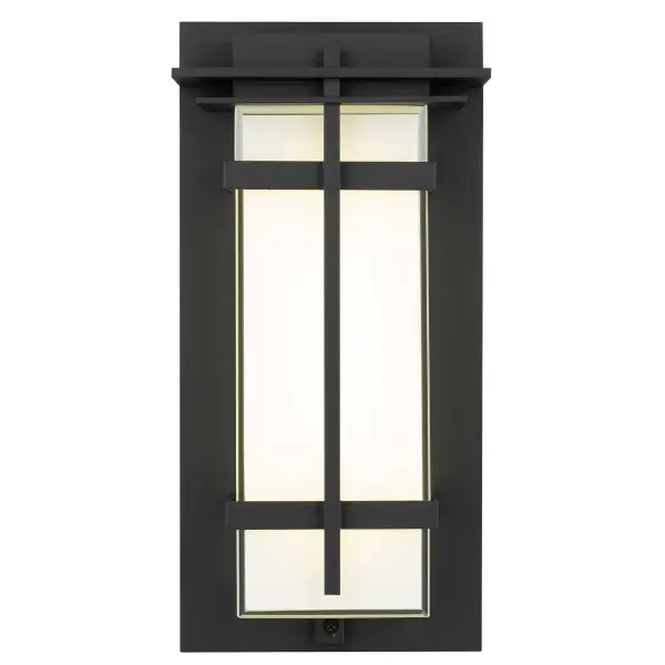 Elegant Craftsman-Inspired LED Wall Sconce for Indoor & Outdoor Use - Image 4