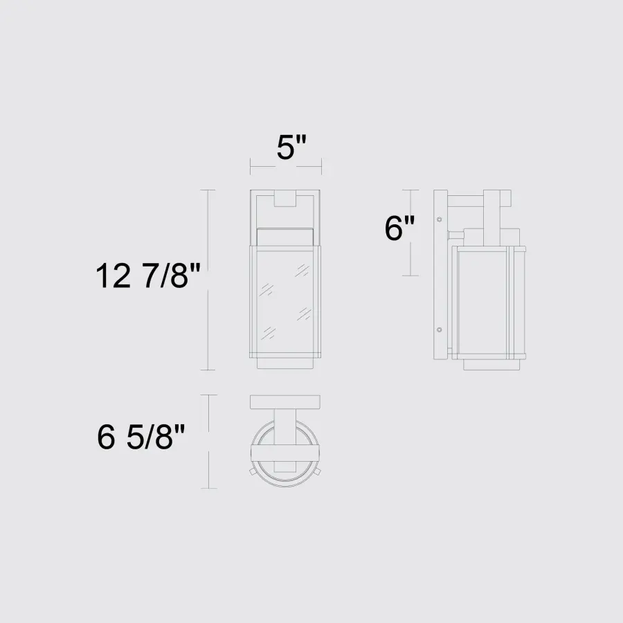 Classic Outdoor Lantern with Customizable LED Lighting - Image 7