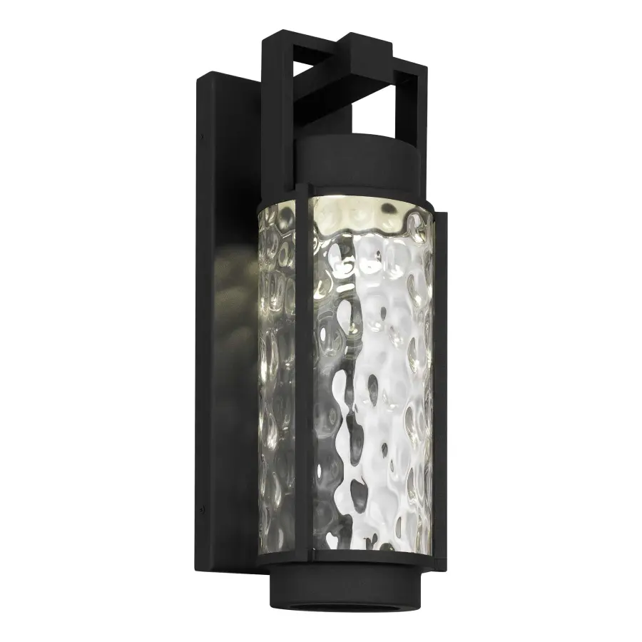 Classic Outdoor Lantern with Customizable LED Lighting - Image 1
