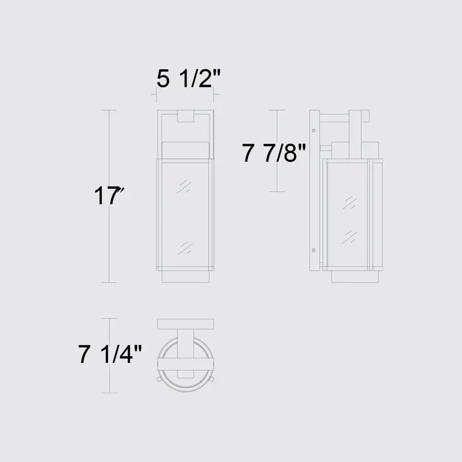 Classic Outdoor Lantern with Customizable LED Lighting - Image 7