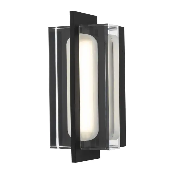 The Avani LED Wall Sconce combines contemporary design with practical functionality. Its clear acrylic construction and clean lines create striking light effects, while wet location rating and 3-CCT control make it versatile for any indoor or outdoor space.