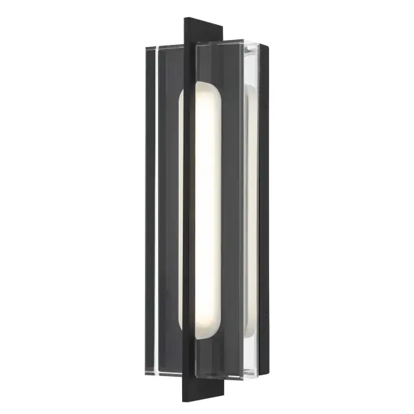 The Avani 20" Wall Sconce combines modern acrylic transparency with robust wet-location durability. Its 3-CCT control and dimmable LED technology offer customizable lighting for both residential and commercial spaces.