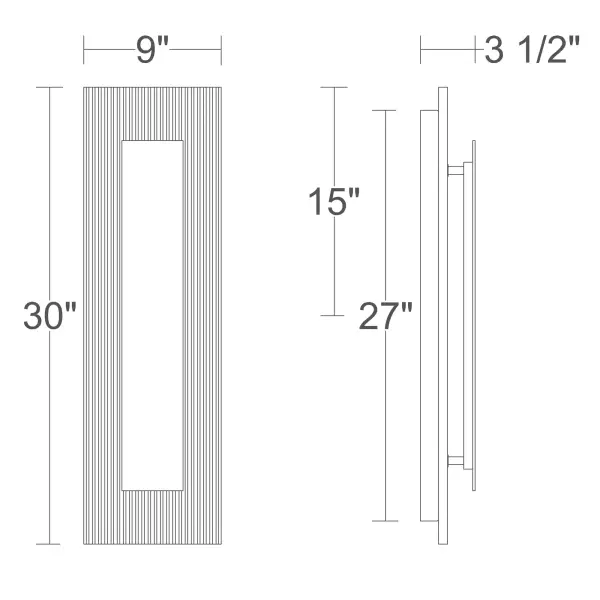 Sophisticated Natural Stone Wall Sconce with Dual Lighting - Image 6