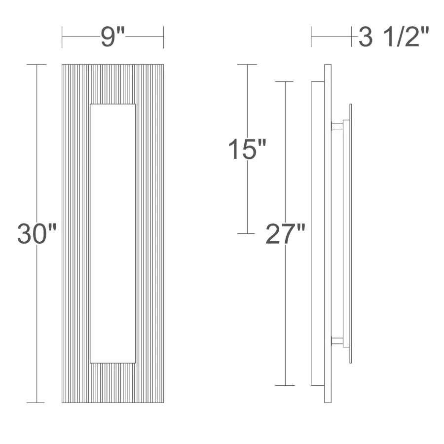 Sophisticated Natural Stone Wall Sconce with Dual Lighting - Image 6