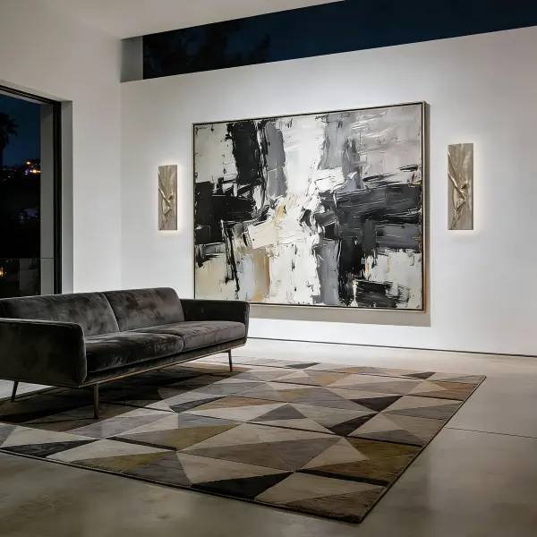 Sculptural Outdoor Lighting with Striking Backlighting - Image 4