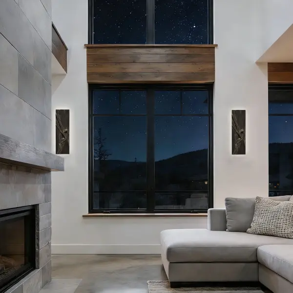 Sculptural Outdoor Lighting with Striking Backlighting - Image 8