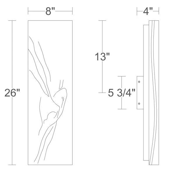 Sculptural Outdoor Lighting with Striking Backlighting - Image 9