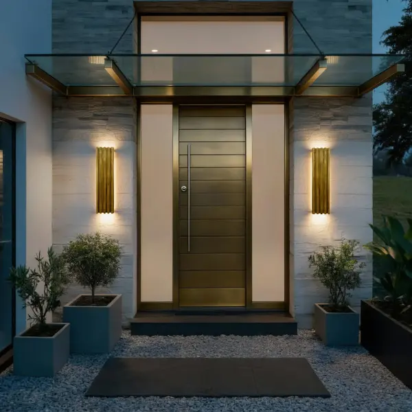 Striking Modern Column Design with Full Backlit Illumination - Image 3