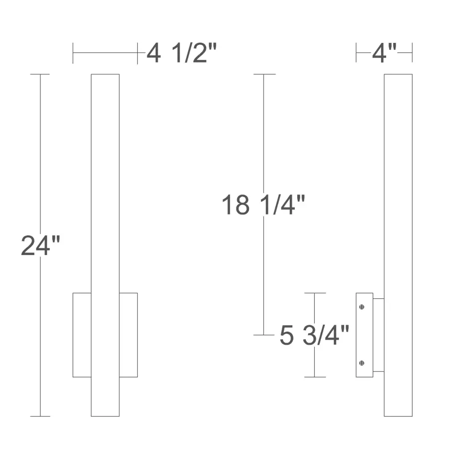 Lina 24" Wall Sconce - Image 5