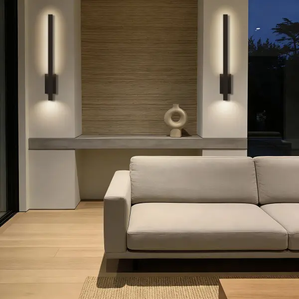 Lina 34" Outdoor Wall Sconce - Image 4