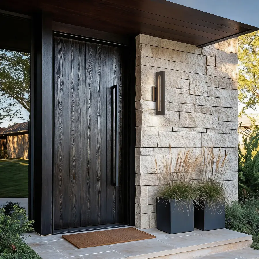 Sophisticated Dual-Lighting Wall Sconce with Premium Brass Construction - Image 3