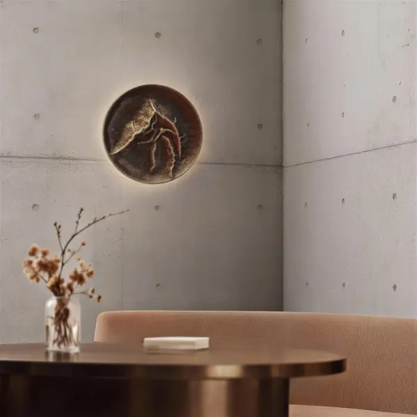 Sculptural Outdoor Lighting with Luminous Backlighting - Image 6