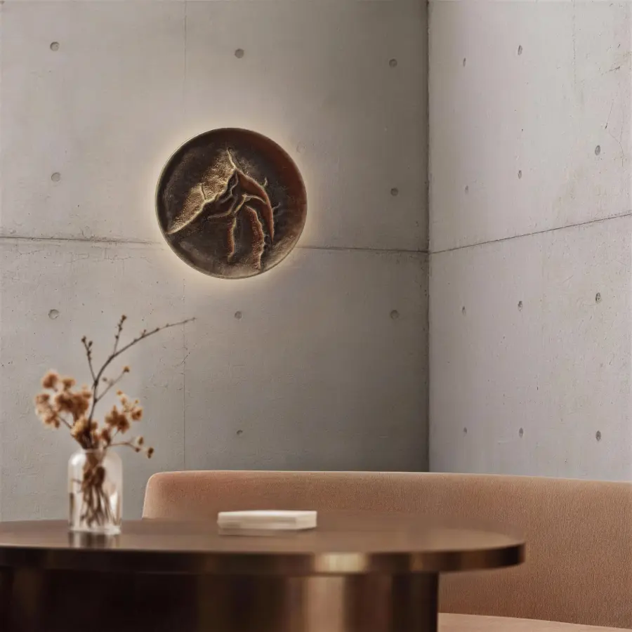 Sculptural Outdoor Lighting with Luminous Backlighting - Image 6