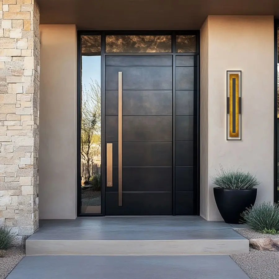 Striking Contemporary Wall Sconce with Customizable LED Lighting - Image 3