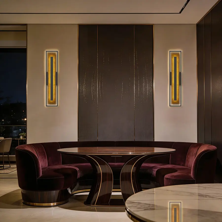 Striking Contemporary Wall Sconce with Customizable LED Lighting - Image 4