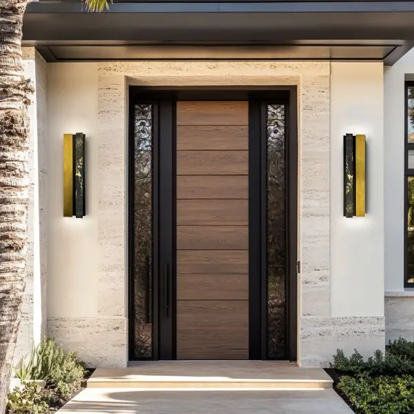 Sophisticated Outdoor Statement Piece with Marble Elegance - Image 3