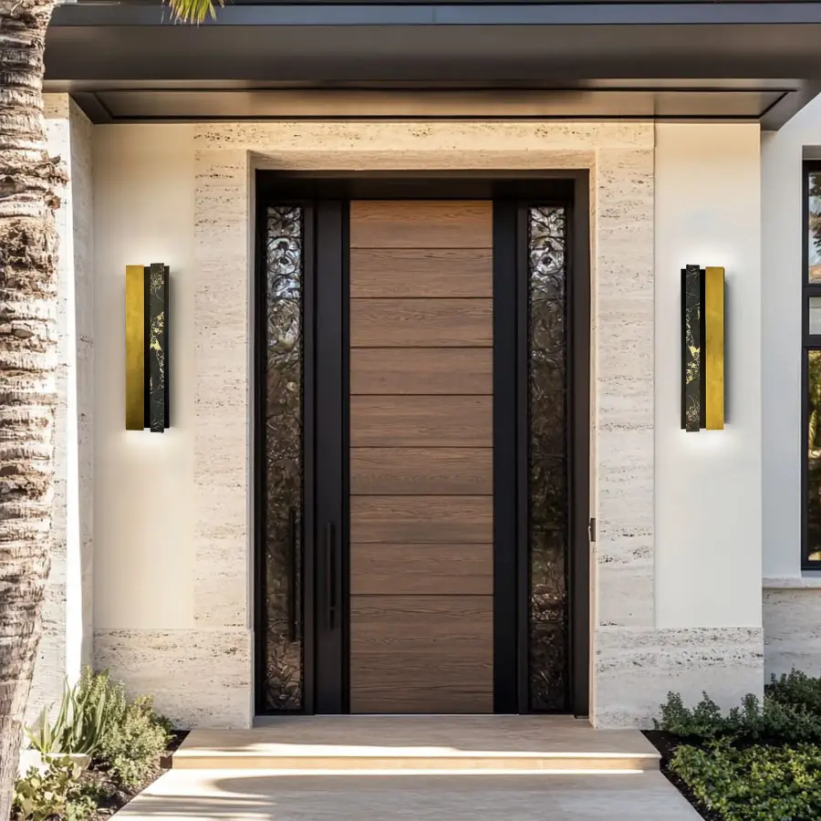 Sophisticated Outdoor Statement Piece with Marble Elegance - Image 3