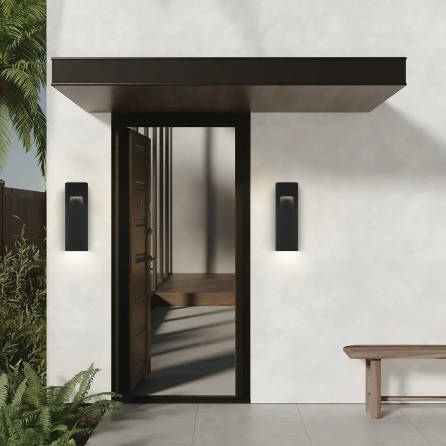 Wavey 21" Outdoor Wall Sconce - Image 3