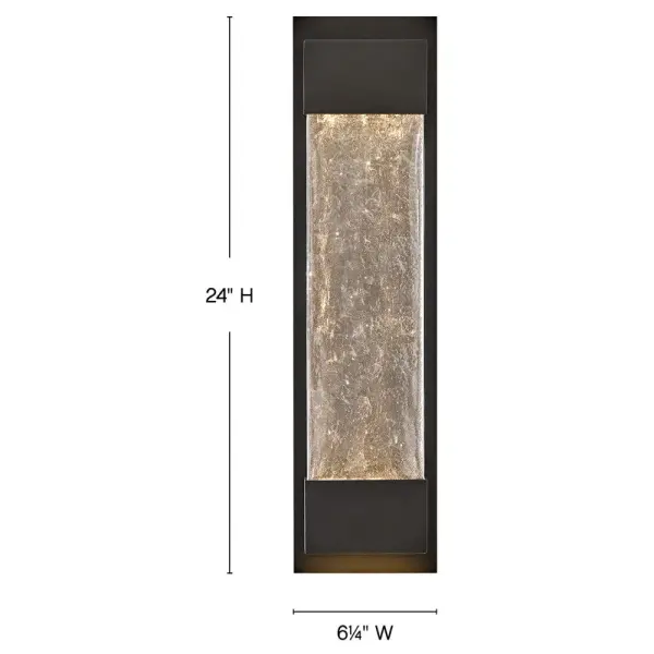 Part of the MOCO Collection, Rune casts an ethereal glow through its robust textured glass. Subtle textural details within the glass create soft refractions and glamorous ambiance throughout the surrounding space. - alternate view