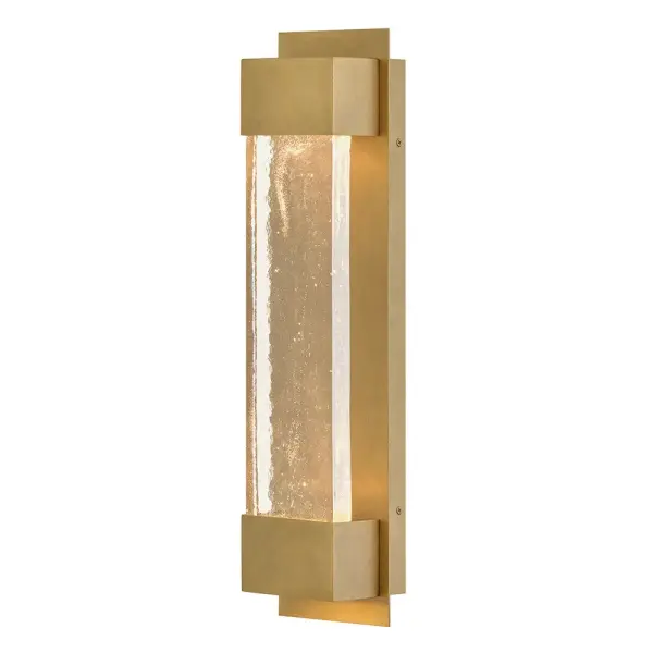 Part of the MOCO Collection, Rune casts an ethereal glow through its robust textured glass. Subtle textural details within the glass create soft refractions and glamorous ambiance throughout the surrounding space.