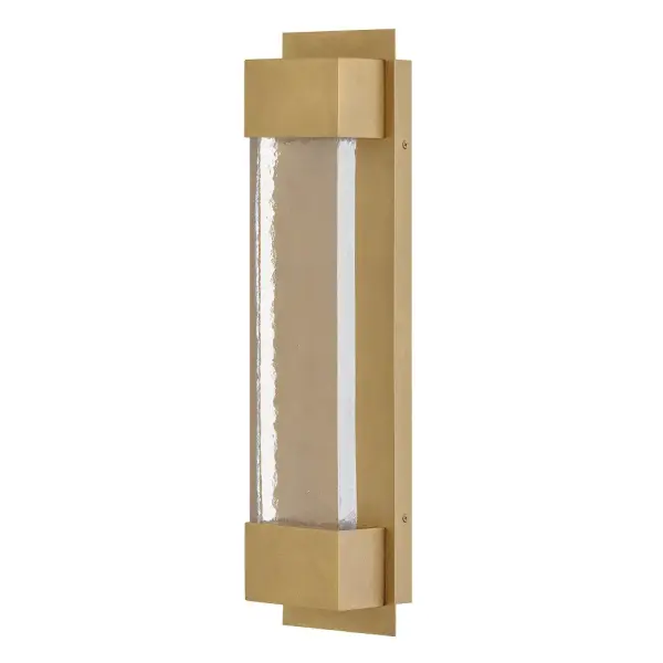 Part of the MOCO Collection, Rune casts an ethereal glow through its robust textured glass. Subtle textural details within the glass create soft refractions and glamorous ambiance throughout the surrounding space. - alternate view