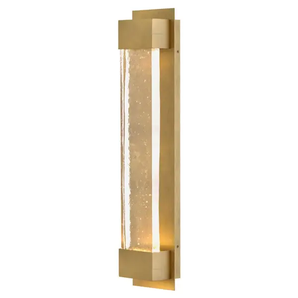 Part of the MOCO Collection, Rune casts an ethereal glow through its robust textured glass. Subtle textural details within the glass create soft refractions and glamorous ambiance throughout the surrounding space.