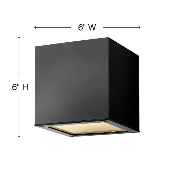 A collection of sleek designs, Kube's contemporary style featuring solid aluminum construction provides a chic, minimalist statement to complement a variety of exteriors. - alternate view