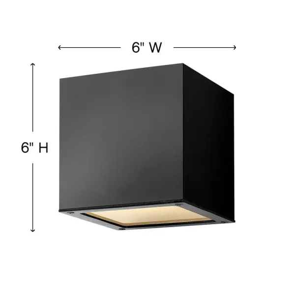 A collection of sleek designs, Kube's contemporary style featuring solid aluminum construction provides a chic, minimalist statement to complement a variety of exteriors. - alternate view