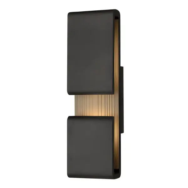 Contour is sleek, sculptured and most definitely sophisticated. The low profile is discreet, yet the integrated high performance LED makes an innovative impact both inside and out. Illumination glows up and down from the cast canopy, and the louvres are highlighted from the inner LED to emphasize the smooth curves and clean lines of Contour.