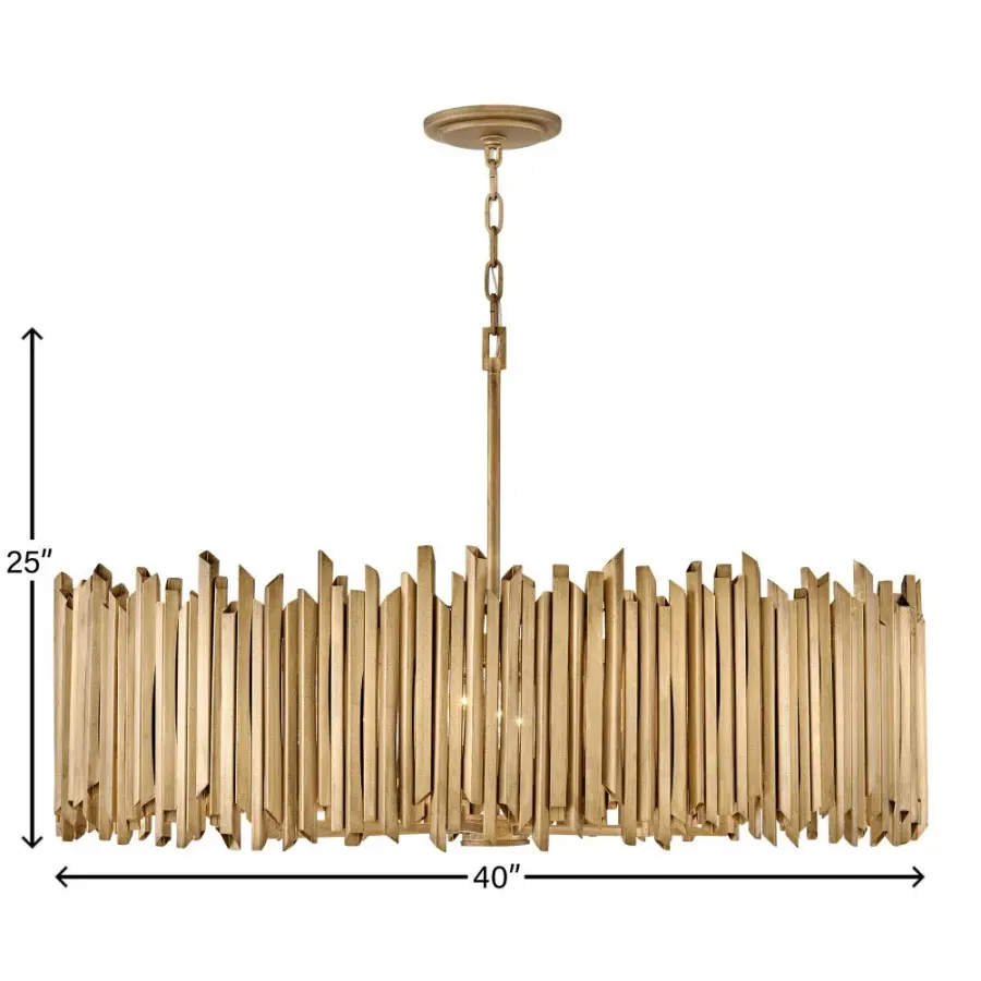 Large Drum Chandelier - Image 7