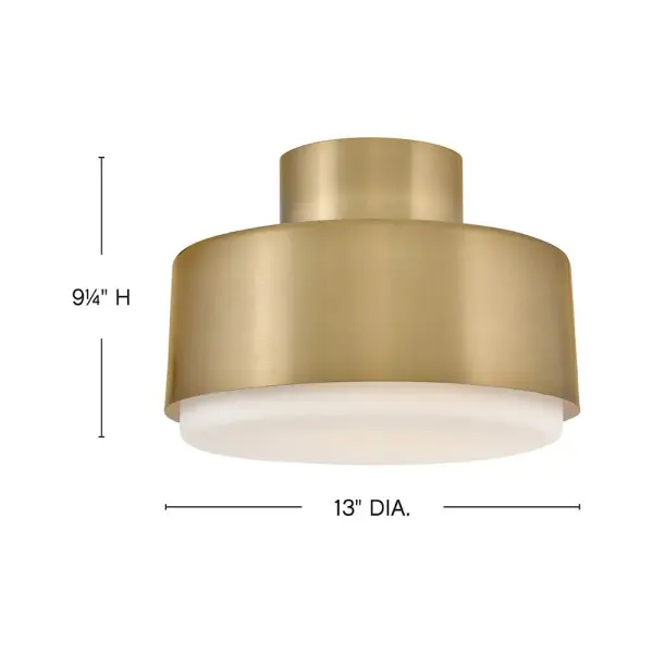 Small Semi-Flush Mount - Image 2