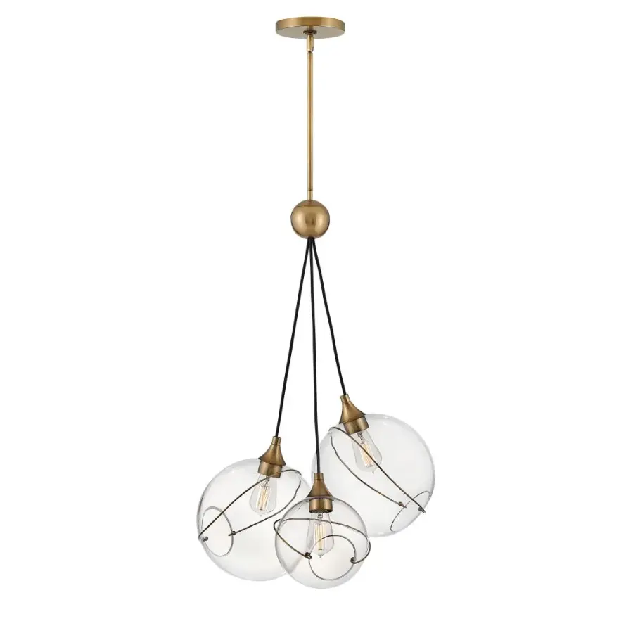 Large Three Light Pendant - Image 1
