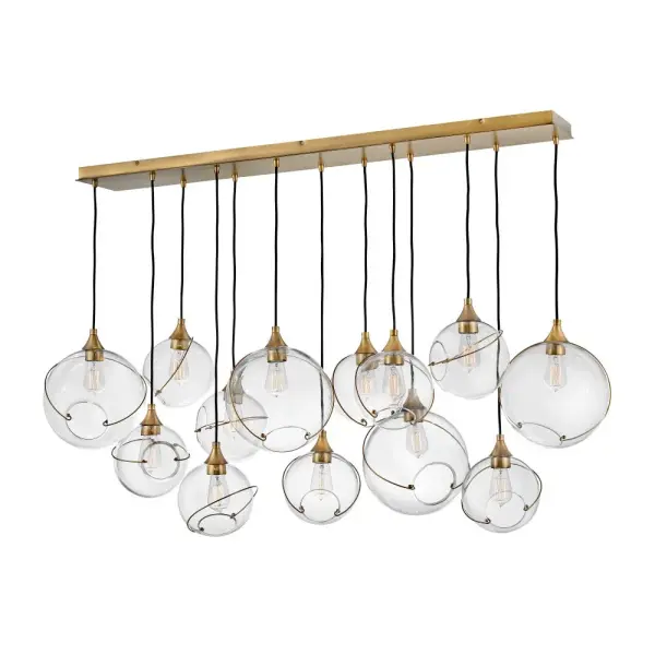 Large Thirteen Light Linear - Image 1