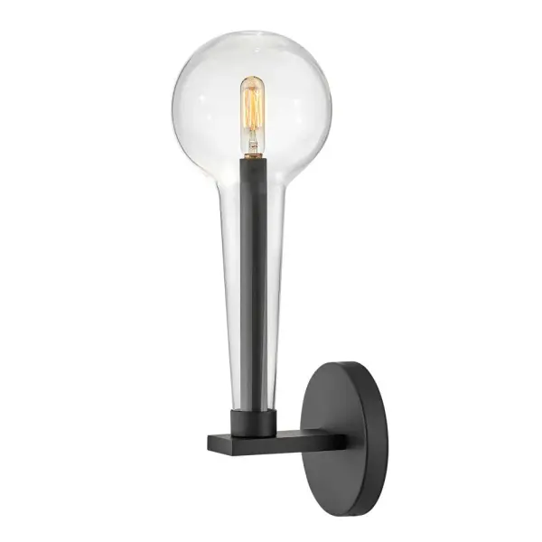 Inspired by the vintage flasks of a chemistry classroom, Alchemy is a unique statement piece. Its tapered globe and open silhouette instantly enhance any space with a sophisticated edge. - alternate view
