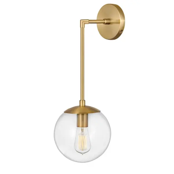 Add a midcentury modern design pop to a multitude of spaces with Warby. Tailor Warby to your personal style by modifying the length of the stems or choose to install sconces with the globe either up or down. Vintage style bulbs are recommended.
