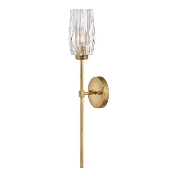 An embodiment of modern elegance, Ana’s faceted heavy-cut crystal gleams against a Black Oxide, Heritage Brass, or Polished Nickel finish. Like a piece of statement-making jewelry, Ana is the signature finishing touch in any setting.