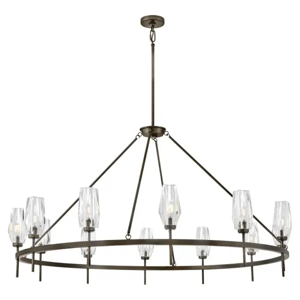 Extra Large Single Tier Chandelier - Image 4