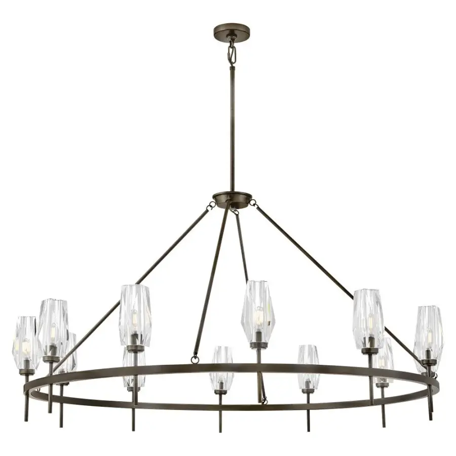 Extra Large Single Tier Chandelier - Image 4