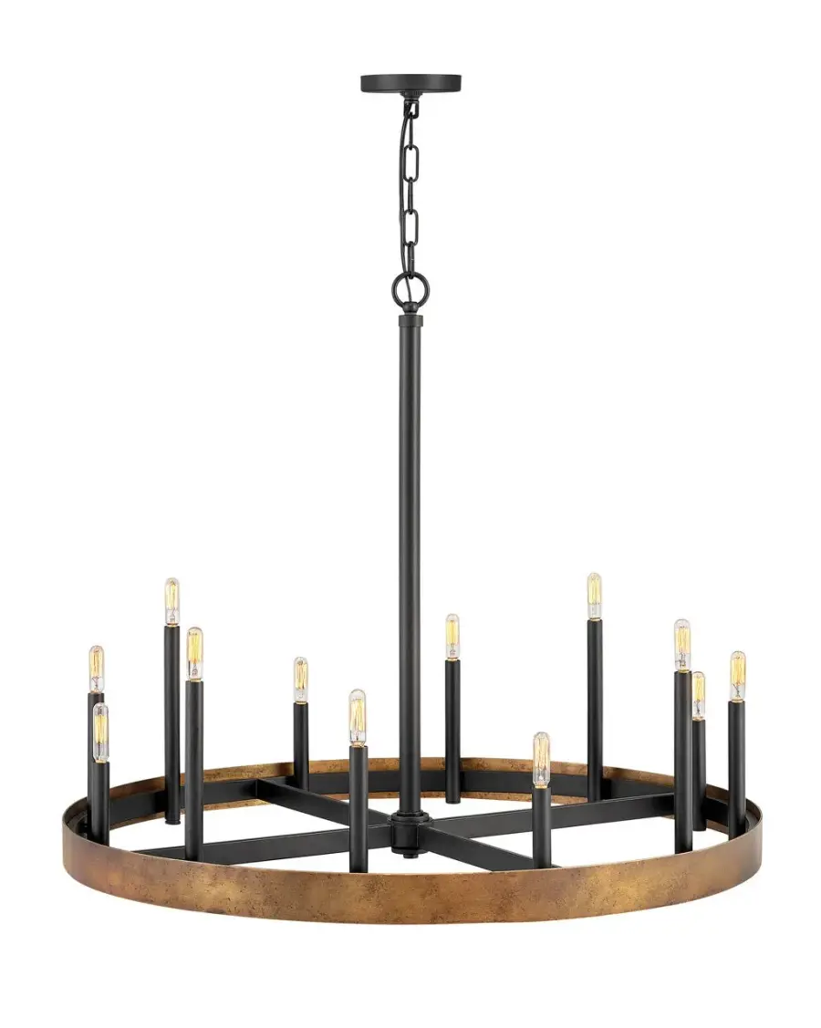Medium Single Tier Chandelier - Image 2