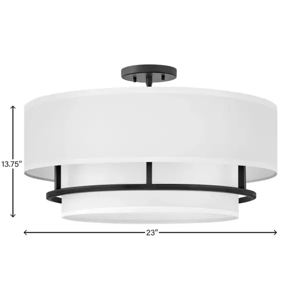 Medium Semi-Flush Mount - Image 4