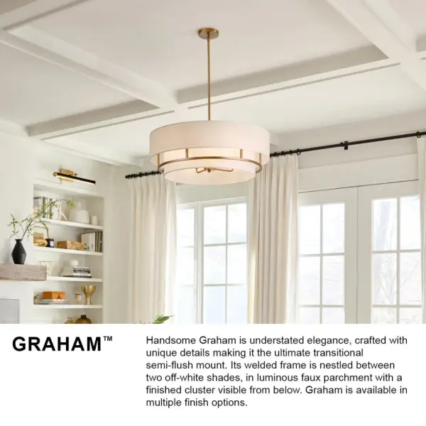 Large Convertible Semi-flush Mount - Image 11
