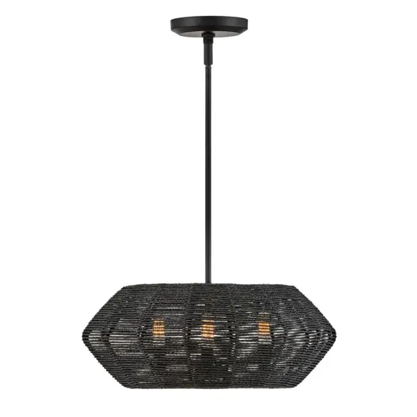 Small Convertible Drum Chandelier - Image 1