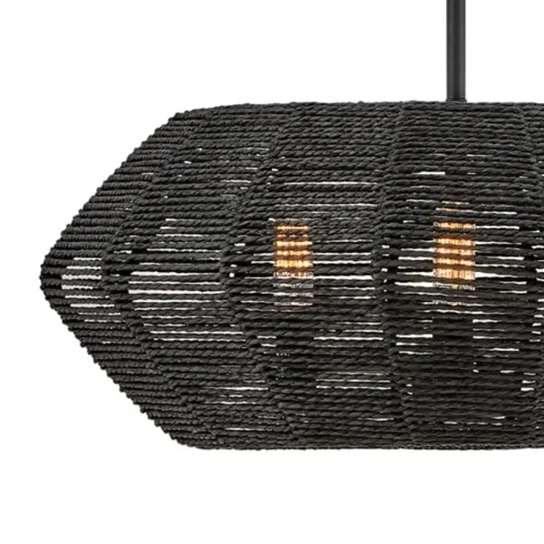 Small Convertible Drum Chandelier - Image 4