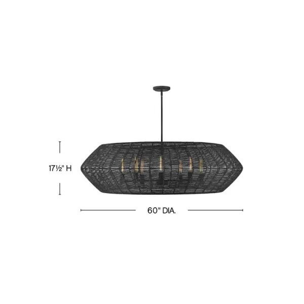 Extra Large Drum Chandelier - Image 2