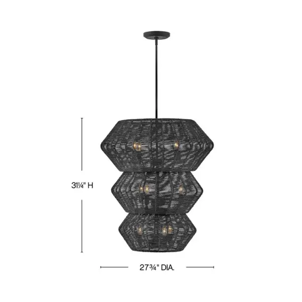 Double XL Multi Tier Chandelier - Image 2