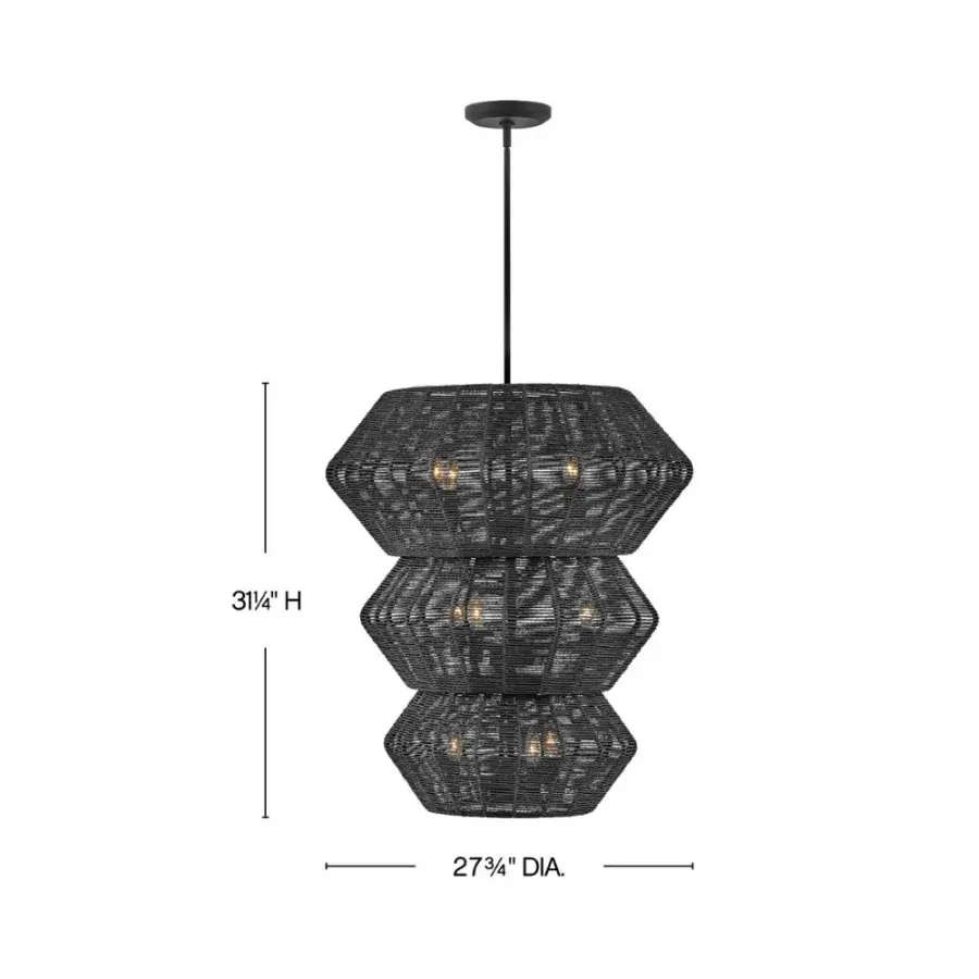 Double XL Multi Tier Chandelier - Image 2