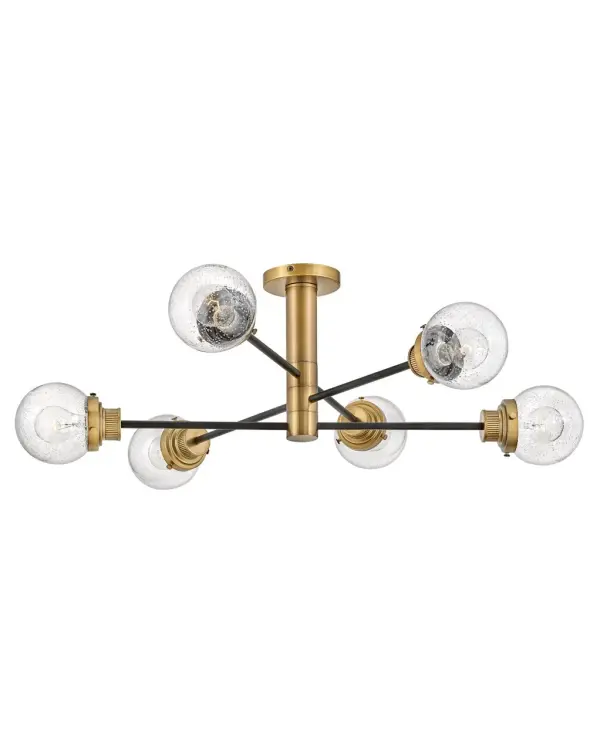 Large Adjustable Semi-flush Mount - Image 1