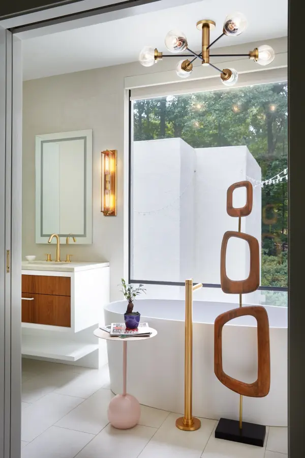 Large Adjustable Semi-flush Mount - Image 2