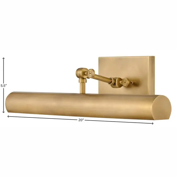 Stokes embraces traditional elegance at its finest. A delicate geometric backplate serves as the backdrop for a rounded shade in a striking Black, Heritage Brass, or Polished Nickel finish. Slim and streamlined, Stokes makes a dramatic impact while highlighting favorite elements within a space with artful illumination. Can be mounted with or without an included plug-in cord, featuring an in-line on/off switch. - alternate view